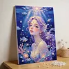 DIY Pearl Painting - Handmade Self - Adhesive Pearls - Mermaid (With Frame)