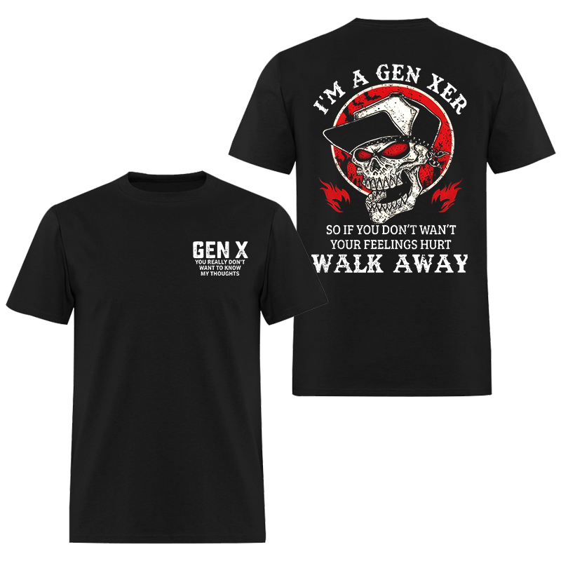 I'm A Gen Xer Printed Men's T-shirt - Devcarry