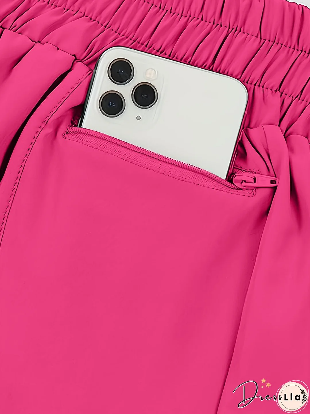 Elastic Waist Active Shorts