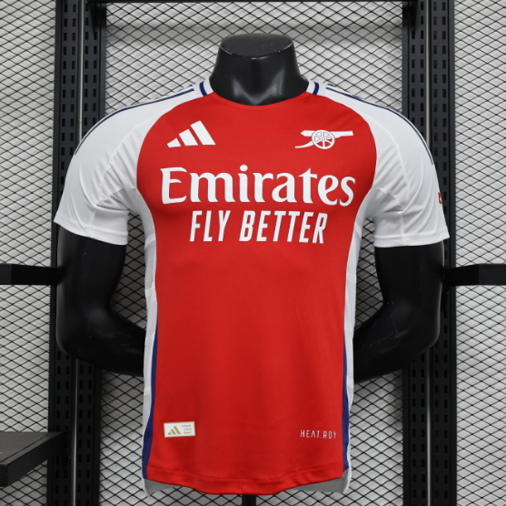 2024/2025 Arsenal Home Player Version Football T-Shirt Thai Quality