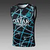 2025/2026 Inter Milan Pre-Match Training Black Starry Sky Vest+Shorts Football1:1 Thai Quality