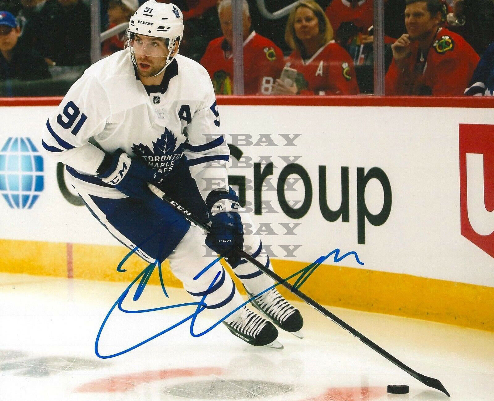 JOHN TAVARES TORONTO MAPLE LEAFS 8x10 autographed Photo Poster painting Reprint