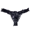 Men's Low-Rise T-back Lace Breathable Thong Young Macho Nightclub Sexy Underwear
