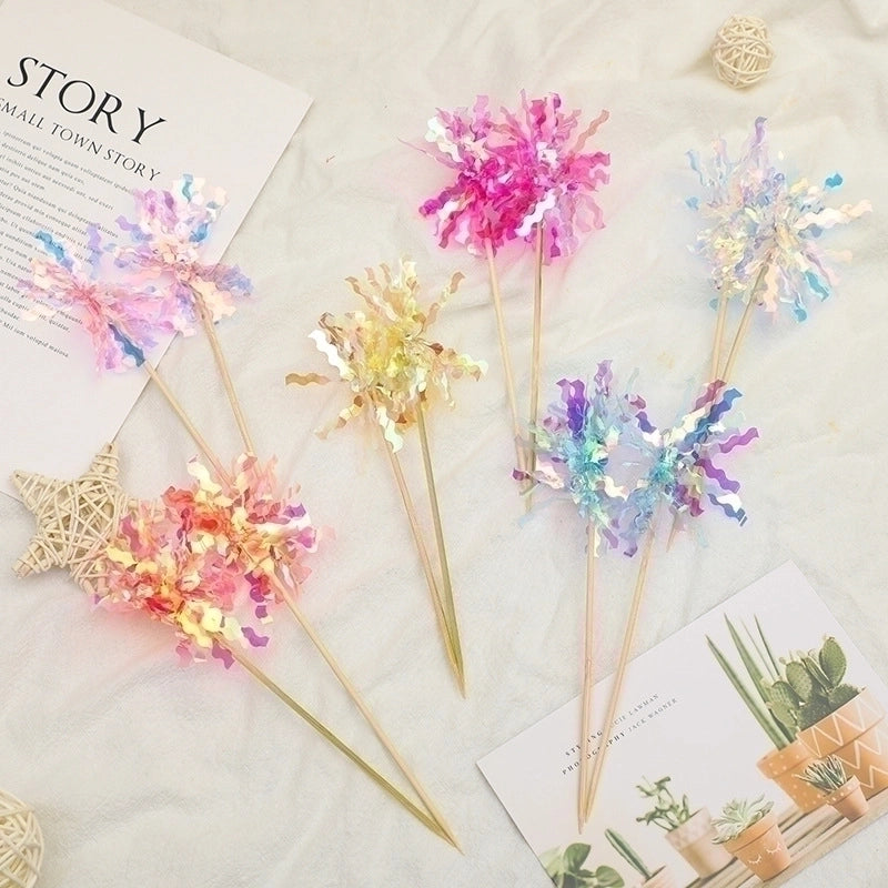 Birthday Solid Color Plastic Party Cake Decorating Supplies