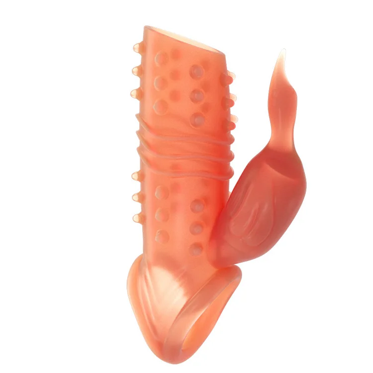 Double Pleasure Vibrating Penis Sleeve  Weloveplugs