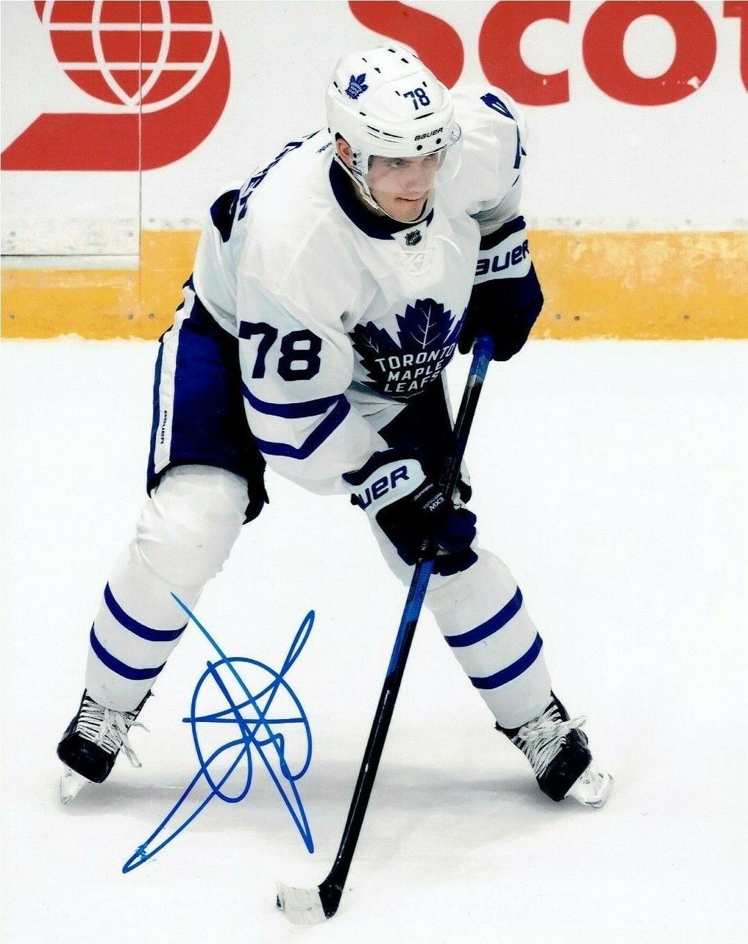 TIMOTHY LILJEGREN autographed SIGNED TORONTO MAPLE LEAFS 8X10 Photo Poster painting