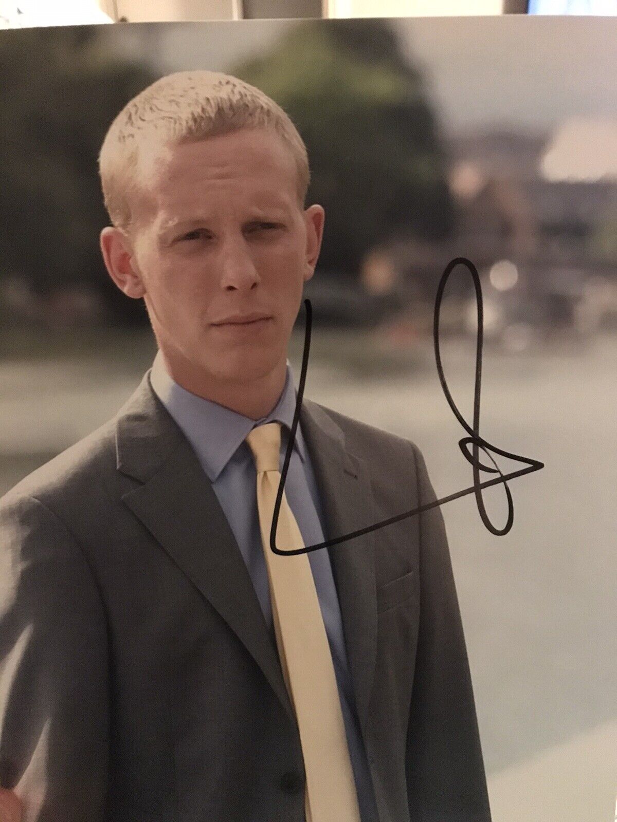 Laurence Fox Signed 10x8 Lewis Photo Poster painting