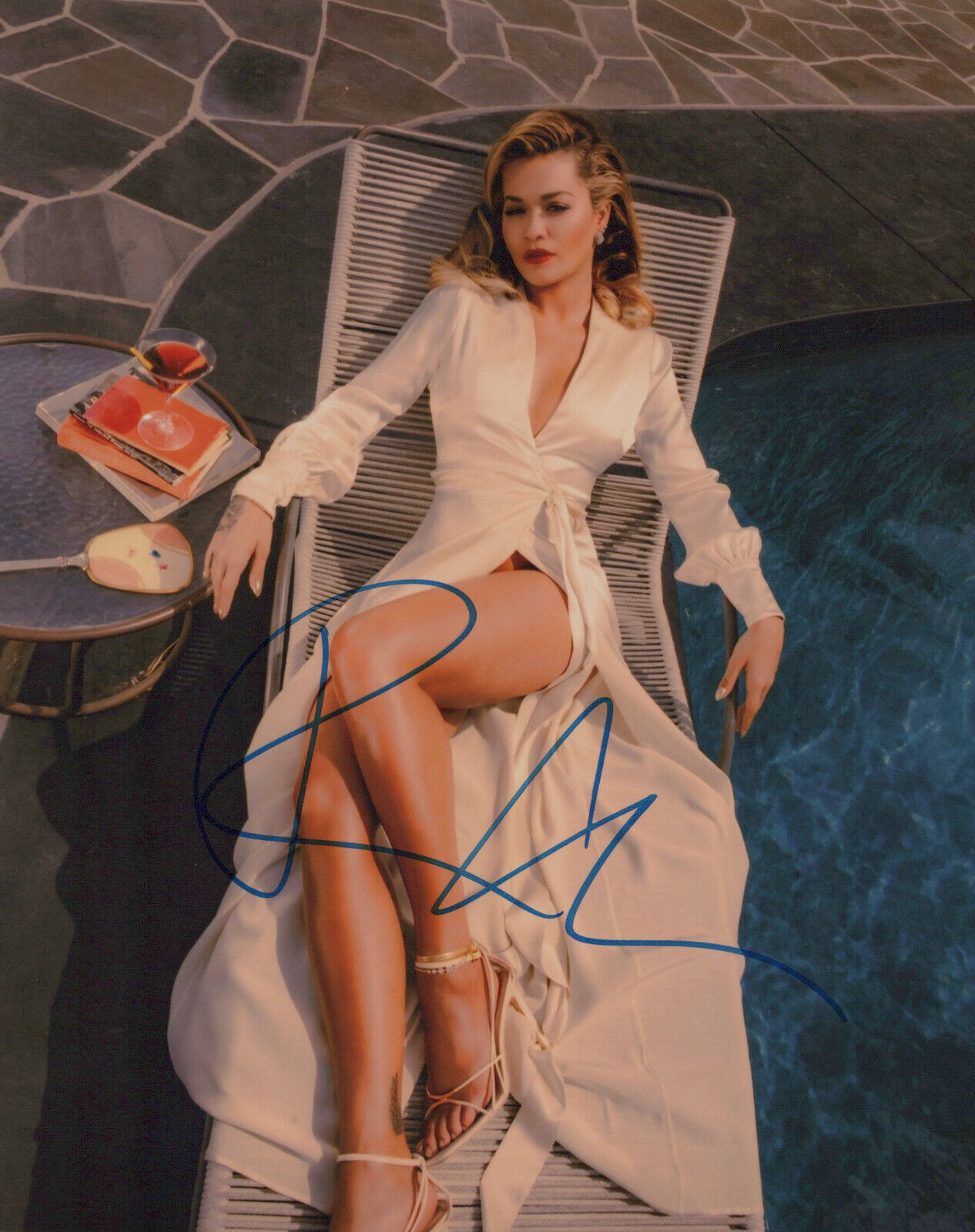 Rita Ora signed 8x10 Photo Poster painting In-person