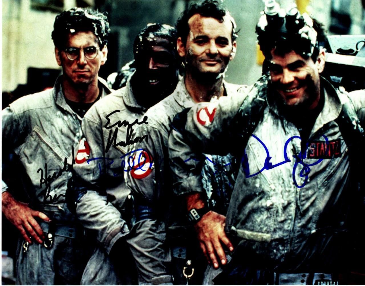 Bill Murray Hudson Aykroyd Ramis signed 11x14 Picture autographed Photo Poster painting with COA