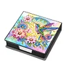 Bird Diamond Painting Memo Pad Holder with 160 Sheets of Paper for DIY Art Craft