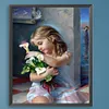 【Clearance Sale】Lily Girl-Paint by Numbers Acrylic Painting 40*50CM