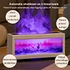 Fireplace Air Humidifier with Remote Control Essential Oil Diffuser (White EU)