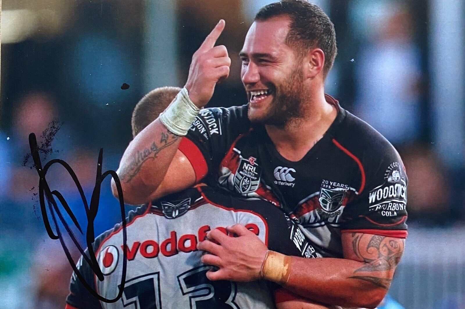 Bodene Thompson Genuine Hand Signed 6X4 Photo Poster painting - New Zealand Warriors 3