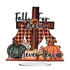 Acrylic Special Shape Pumpkin Cross Desktop Diamond Art Kits Bedroom Table Ornament Kits