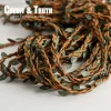 5mm simulation rattan fake leaves wax rope decorative rope wrapped decoration landscape design DIY
