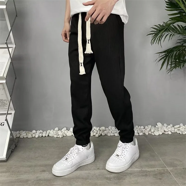 🍀summer sale🍀Draped Men's Loose Casual Pants