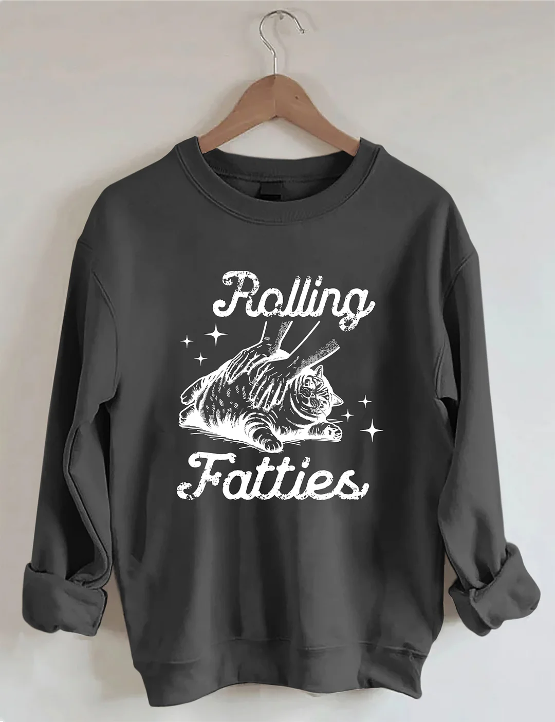 Rolling Fatties Cat Sweatshirt