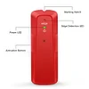 Mini Handheld Wall Detector Metal Wood Studs Depth Tracker Scanner (Red)