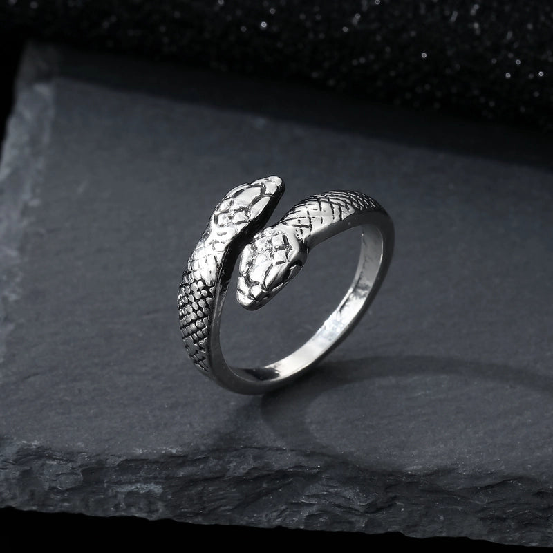 European And American Retro Animal Snake Owl Ring