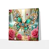 (Pre-Framed)Butterfly-Special Shape Diamond Painting Kit(25x25cm)