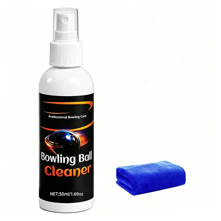 🥳2026 HOT SALE🥳💞50K+ SOLD!🎳💪 50% OFF! Pro-Grade Bowling Ball Cleaner &ndash; Instantly removes lane oil. Includes premium towel. Keeps your ball performing like new! ✨ 