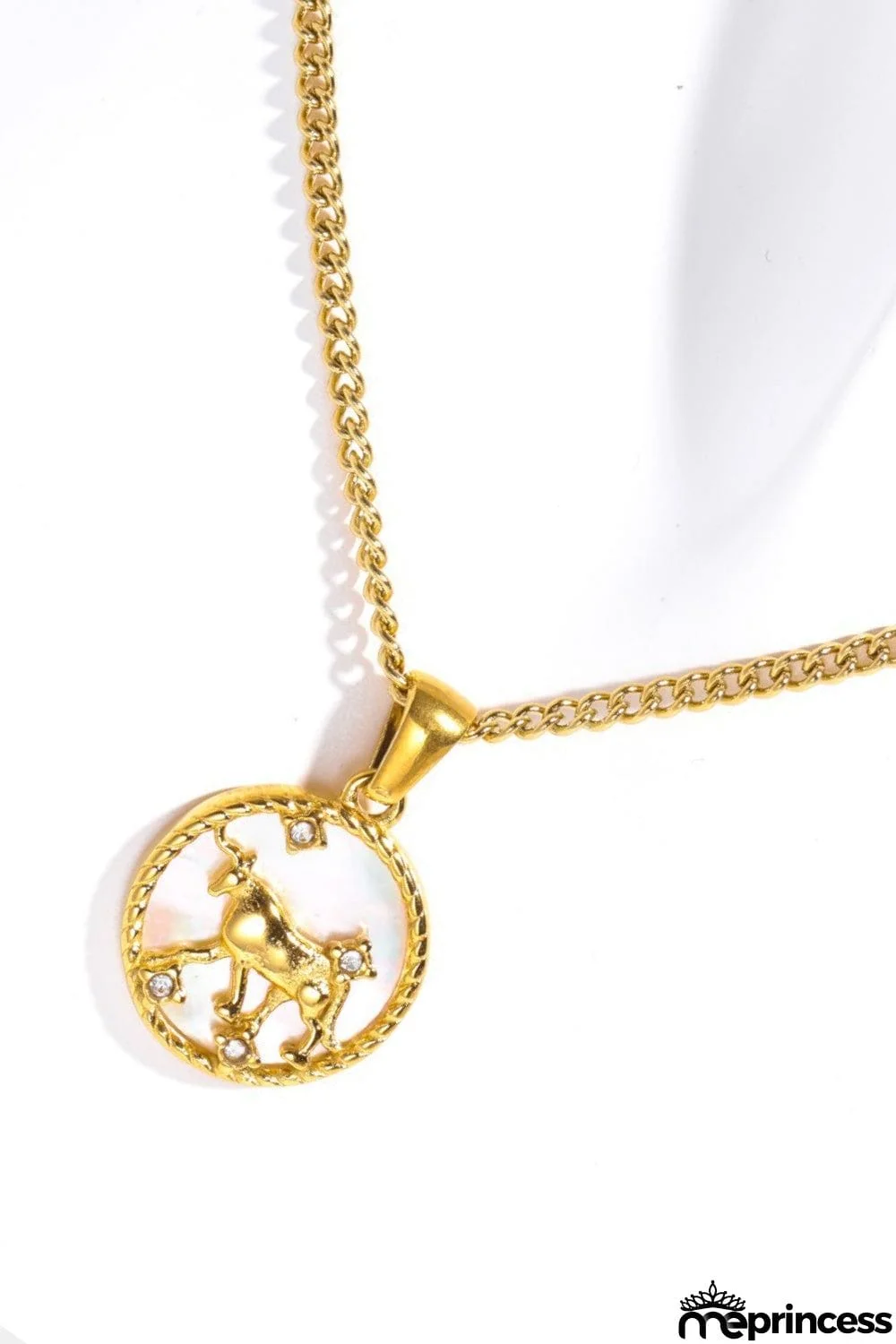 Constellation Pendant Stainless Steel Necklace