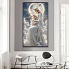 (40*70cm)Angel Virgin - Full Round Drill Diamond Painting