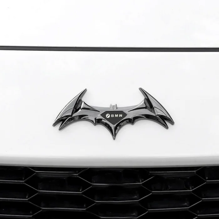 Car Bat Personalized Metal Car Sticker