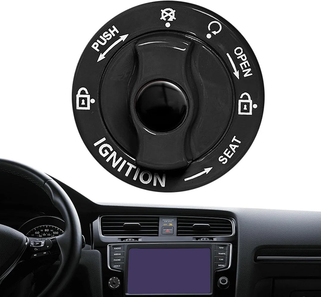 Push Button Start Cover - Metal Car Engine Start Stop Button Cover