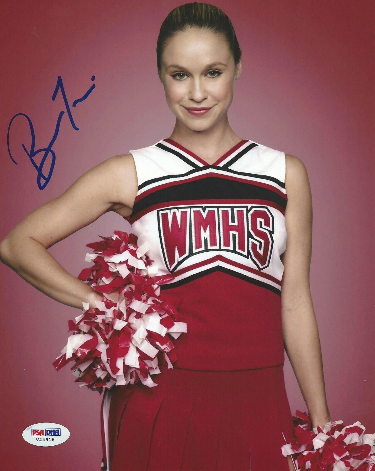 Becca Tobin Signed Glee 8x10 Photo Poster painting PSA/DNA COA Kitty Wilde Cheerleader Picture