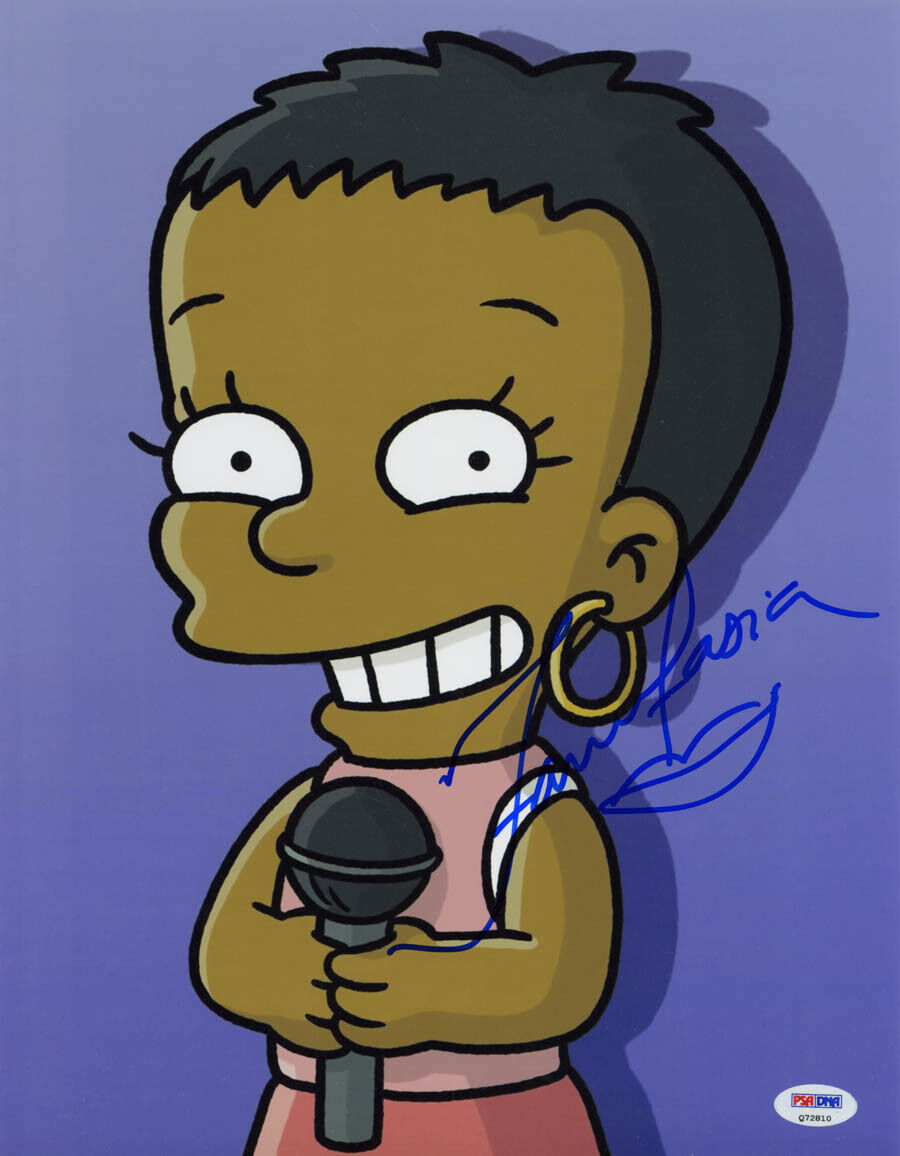 Fantasia Barrino SIGNED 8x10 Photo Poster painting Clarissa The Simpsons PSA/DNA AUTOGRAPHED