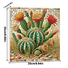 Framed Diamond Painting - Special Shaped - Cactus(25x25cm)