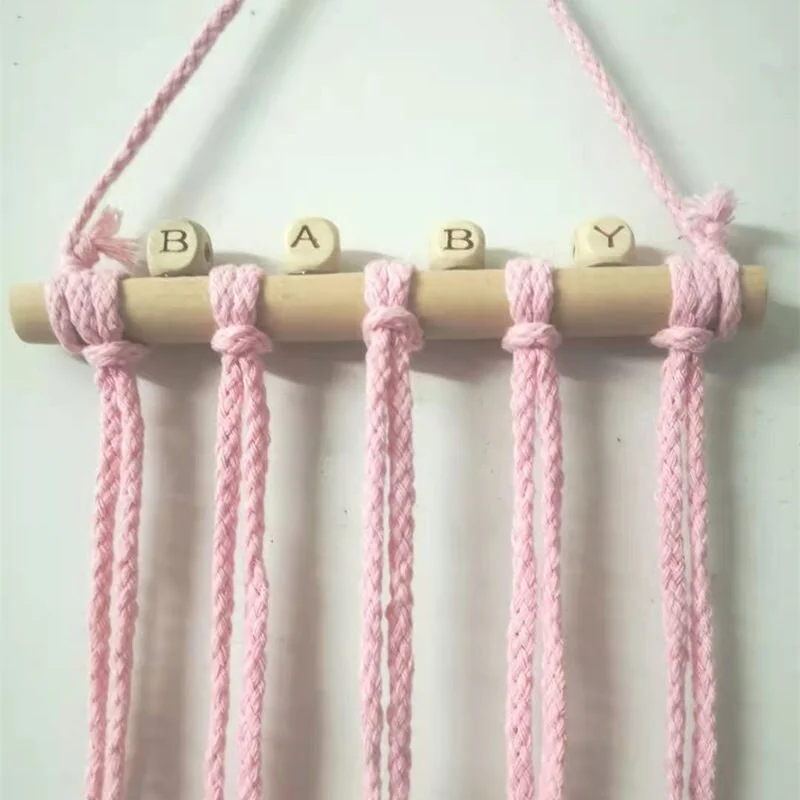 INS Nordic Wooden Cloud Baby Hair Clips Holder Princess Girls Hairpin Hairband Storage Pendant Jewelry Organizer Wall Ornaments