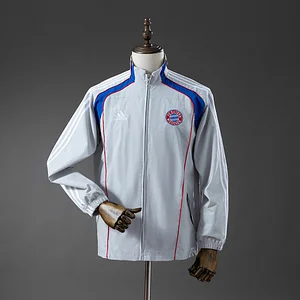 2025/2026 Bayern Munich Windbreaker - Light Grey