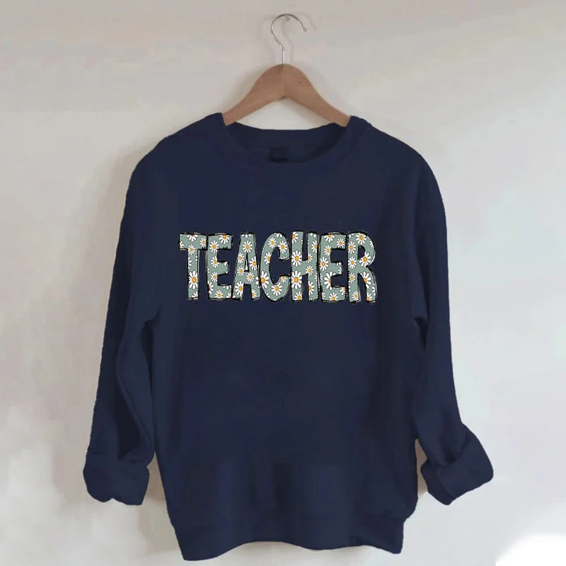 Wildflower Teacher Sweatshirt