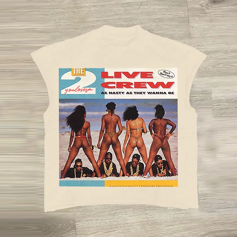 Street Limited Crew Neck Vest T-Shirt