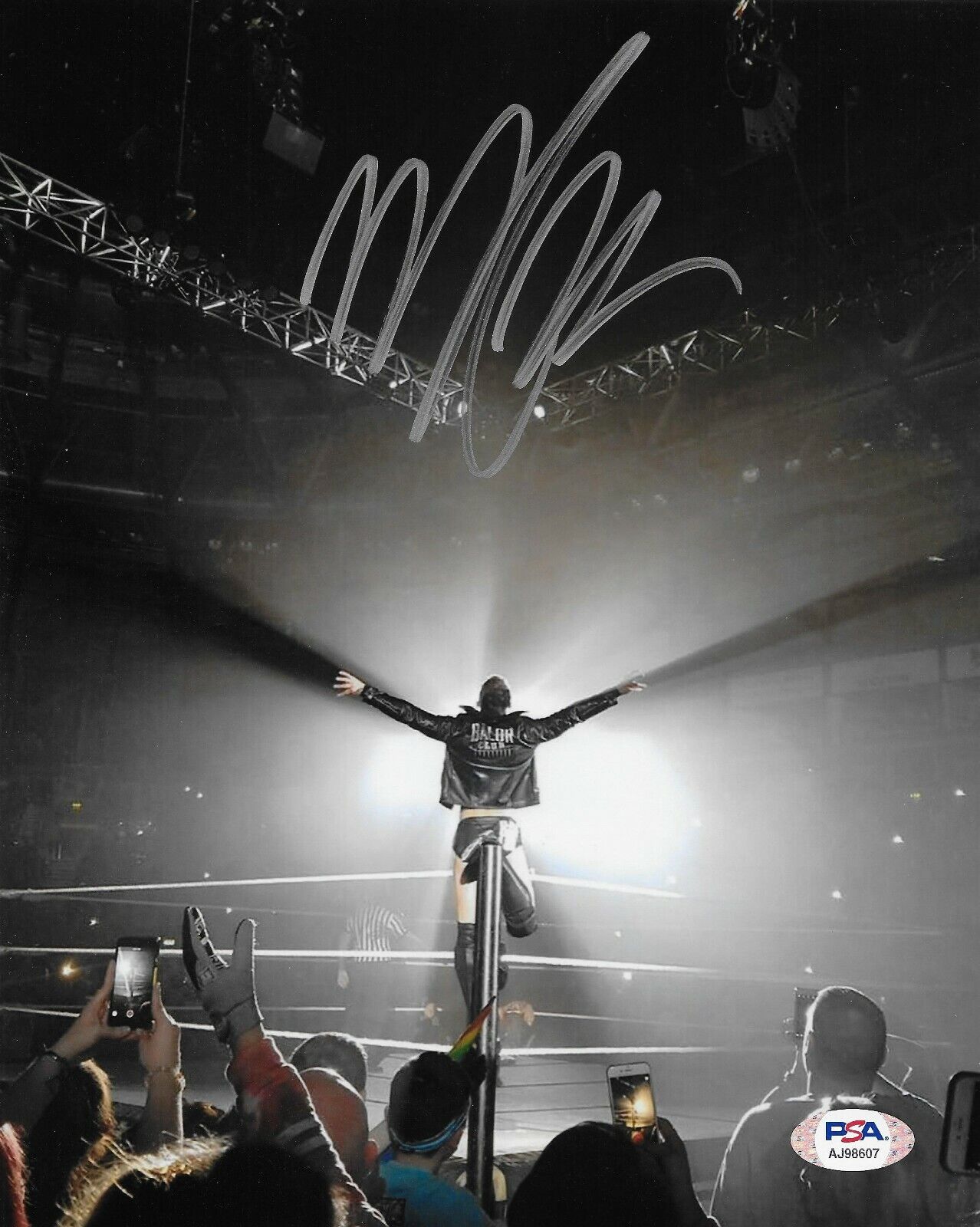 Finn Balor NXT WWE Demon Signed Autograph 8X10 Photo Poster painting #6 W/ PSA COA