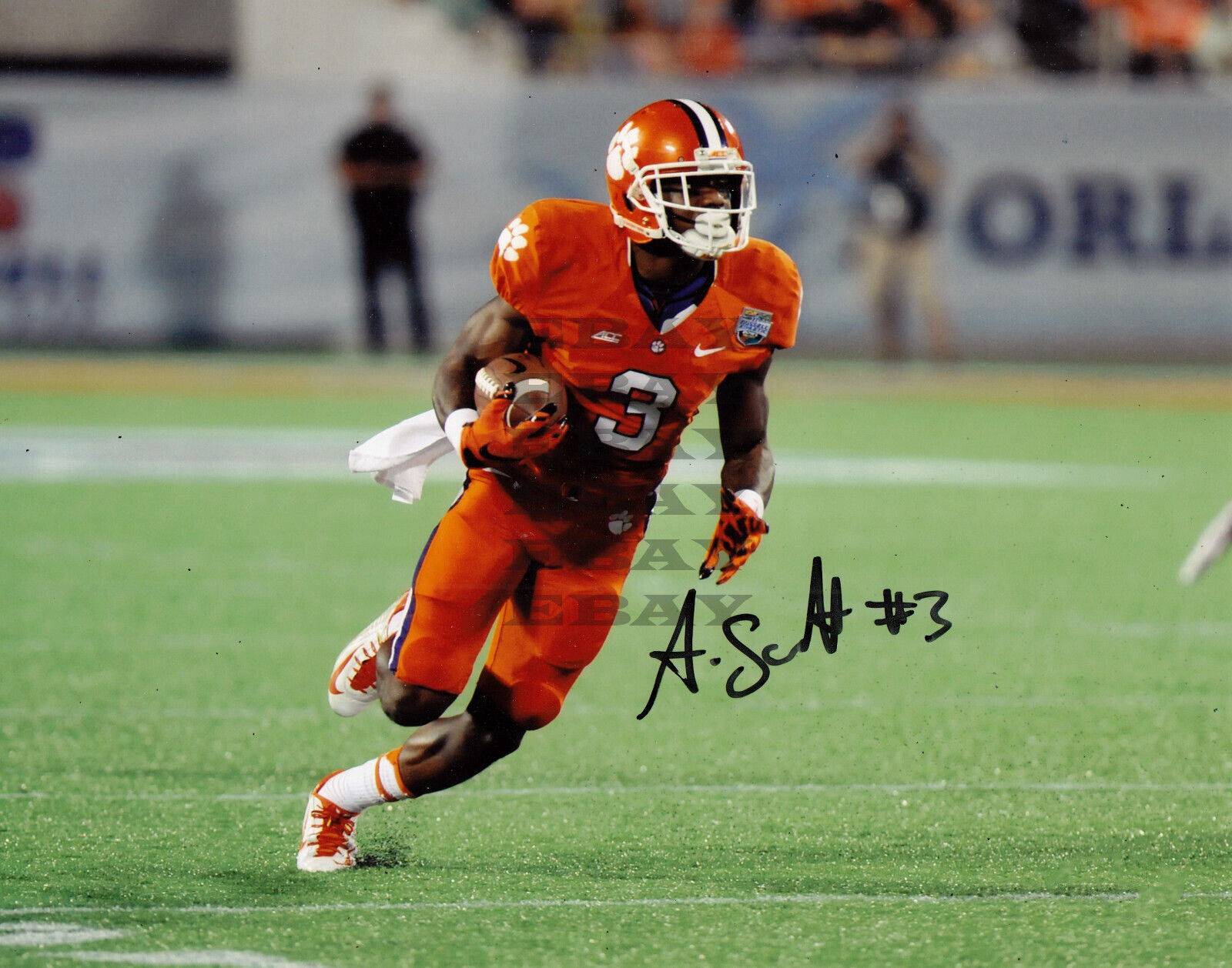 Artavis Scott Clemson Tigers Signed 8x10 autographed Photo Poster painting Reprint