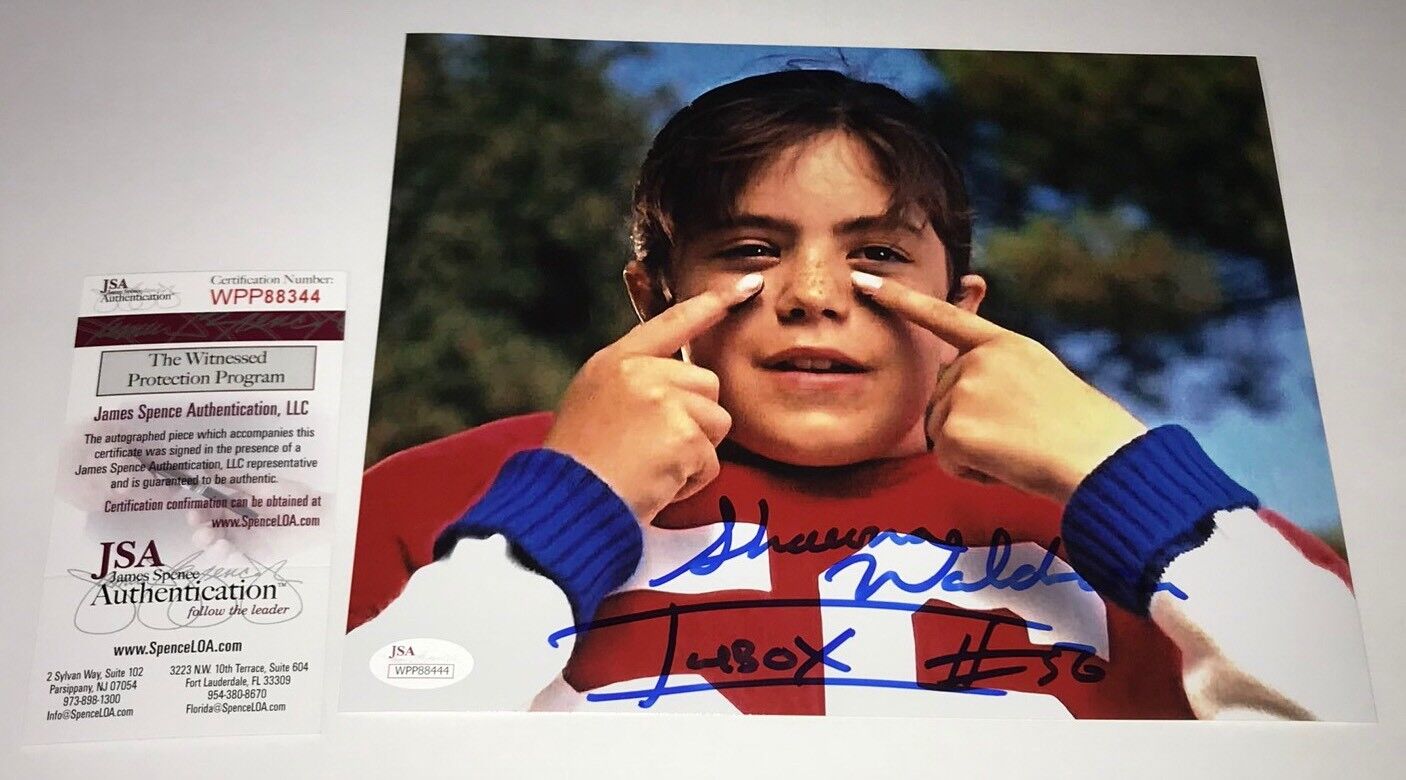 SHAWNA WALDRON Signed 8x10 LITTLE GIANTS Photo Poster painting ICEBOX Autograph JSA COA