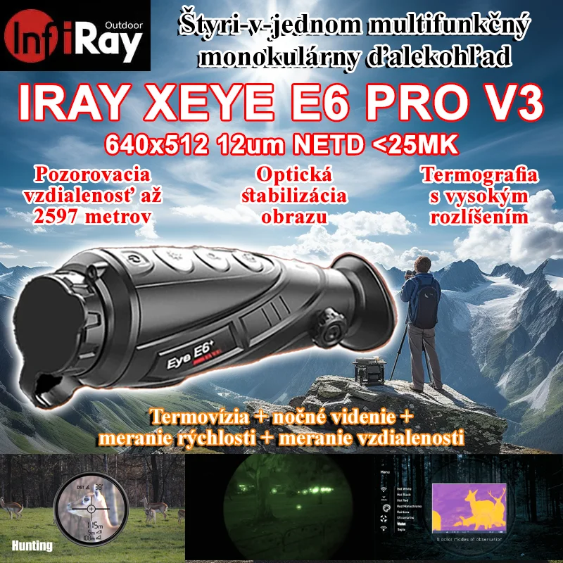  Eye II E6 Plus Series V3.0 monocular termic