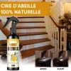 120ML Spray nettoyant à la cire d'abeille pour les sols en bois