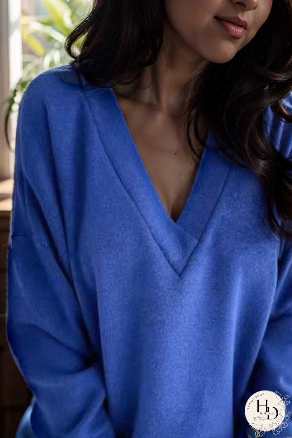 women s sweaters solid v neck long sleeve button sweater