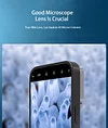 Mobile Phone Microscope Lens, 400x Microscope Lens HD Small Mini Mobile Phone Microscope Lens