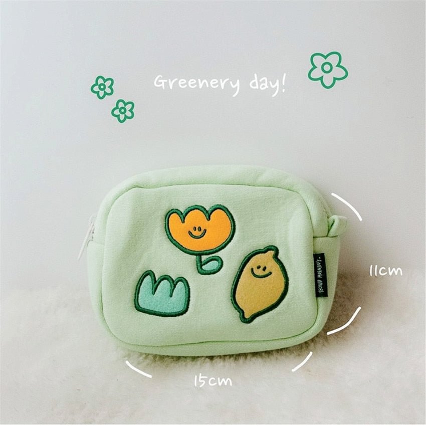 New 11 13 Inch Korean Ins Lemon Tulip Laptop Tablet Case Bag For Mac Ipad Pro 9.7 10.8 13.3 15 15.6 inch Ipad Inner Sleeve Bag