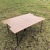 Aluminum Alloy Box Stand Portable Organizer Box Folding Stand for Travel Cooking