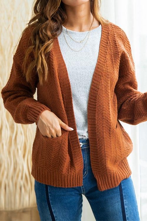 Casual Knit Cardigan - Shop Trendy Women's Clothing | LoverChic