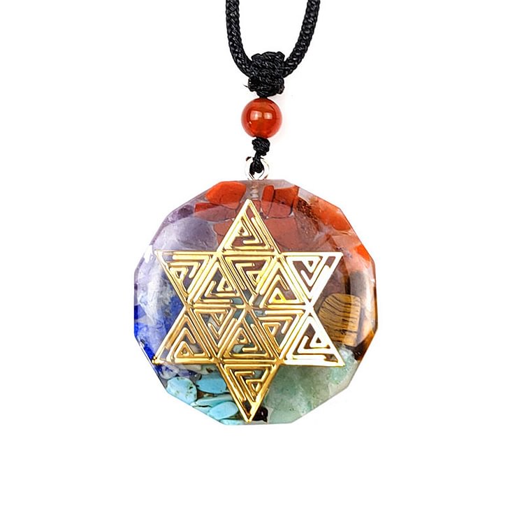 Chakra Healing Orgone Necklace