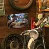 [Big Size]Cars & Rural Farmhouse - Metal Tin Signs(12*16Inch) - Garage