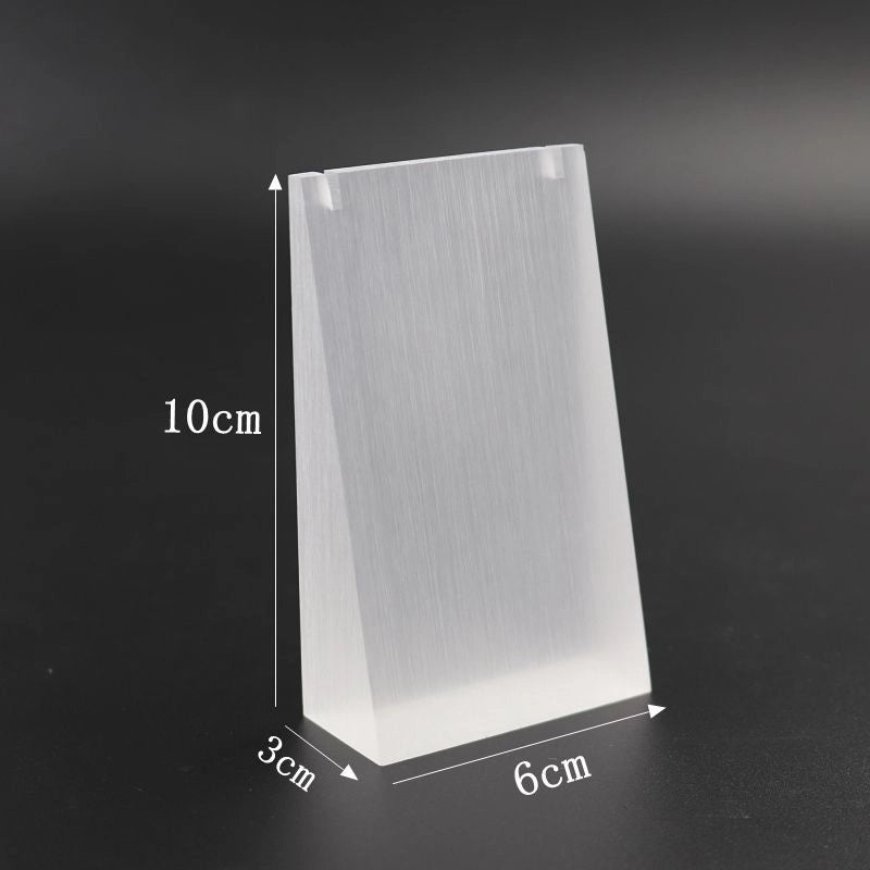 1 Piece 1 Set Arylic Minimalist Transparent Jewelry Rack