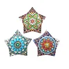 3pcs/set 5D DIY Diamond Painting Christmas Tree LED Star Hanging Lights